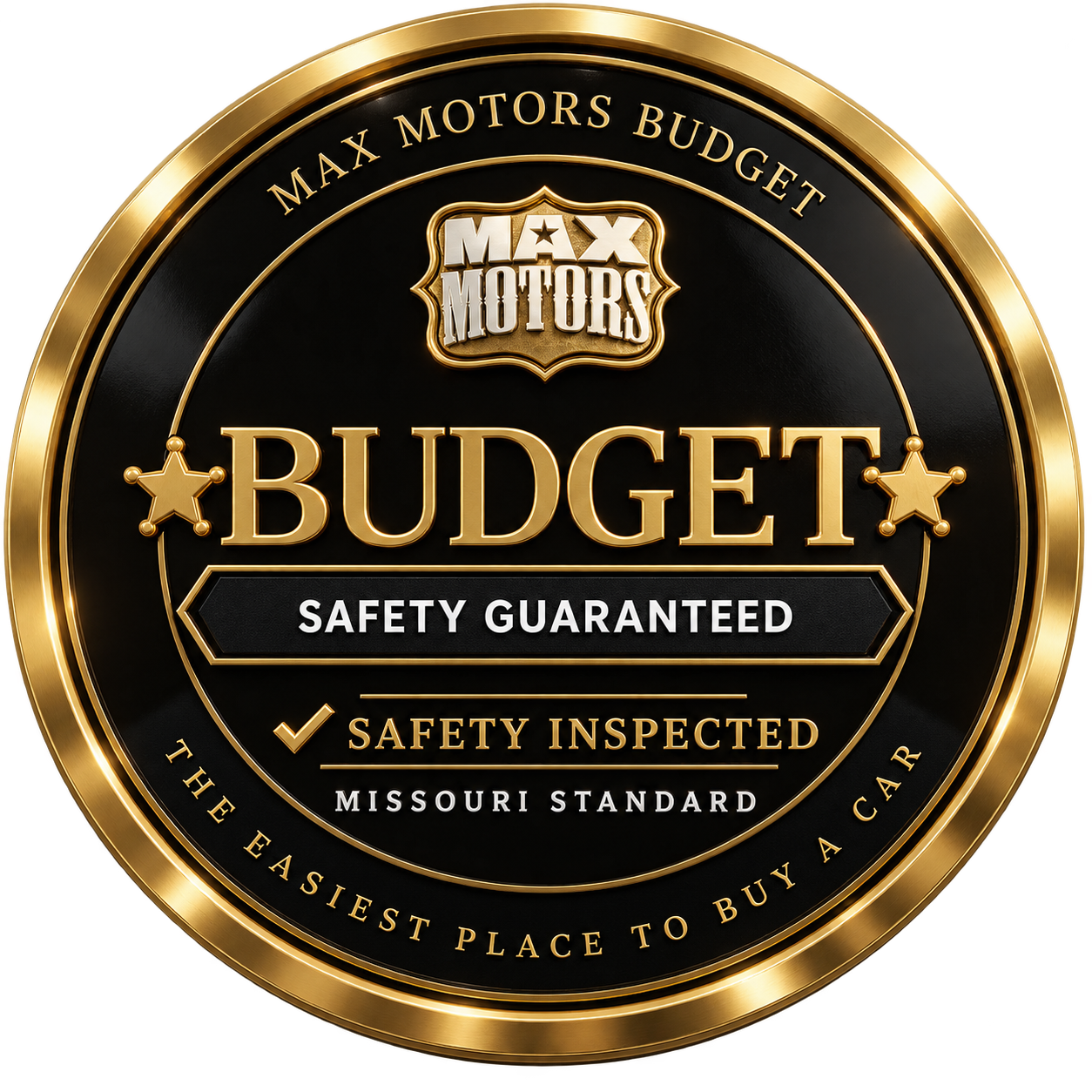 Max Budget badge