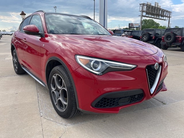 Used 2022 Alfa Romeo Stelvio Ti with VIN ZASPAKBN0N7D24250 for sale in Harrisonville, MO