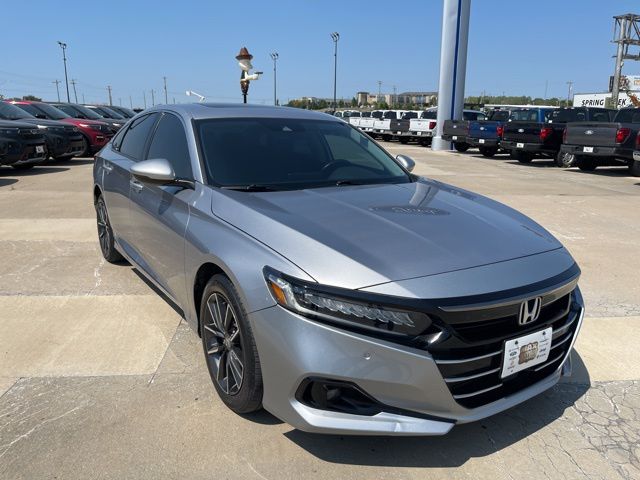 Used 2021 Honda Accord EX-L with VIN 1HGCV1F53MA122134 for sale in Harrisonville, MO