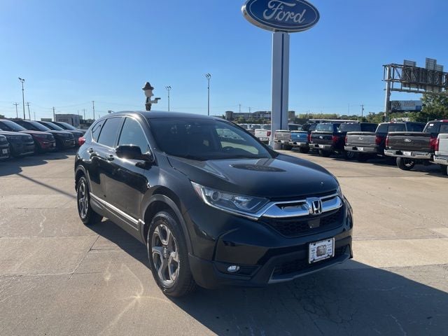 Used 2017 Honda CR-V EX-L with VIN 5J6RW2H84HL037634 for sale in Harrisonville, MO