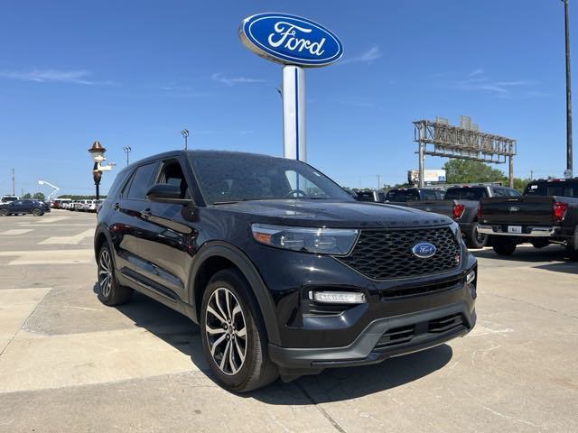 Used 2022 Ford Explorer ST with VIN 1FM5K8GC8NGB21187 for sale in Harrisonville, MO