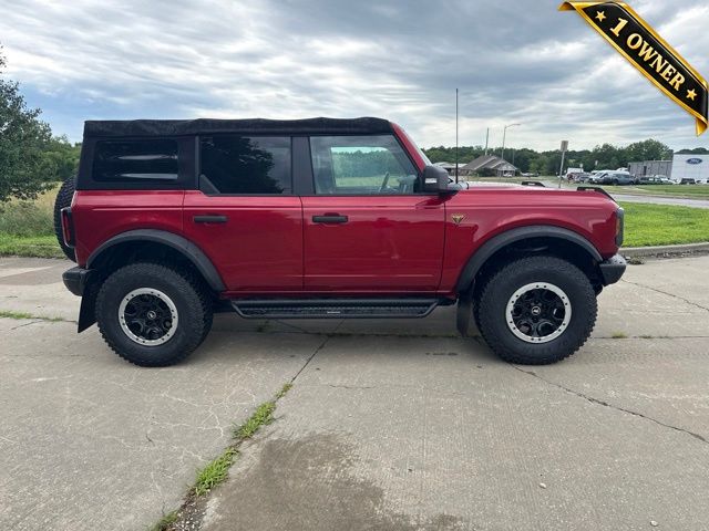 Certified 2021 Ford Bronco 4-Door Badlands with VIN 1FMEE5DP1MLA89539 for sale in Kansas City