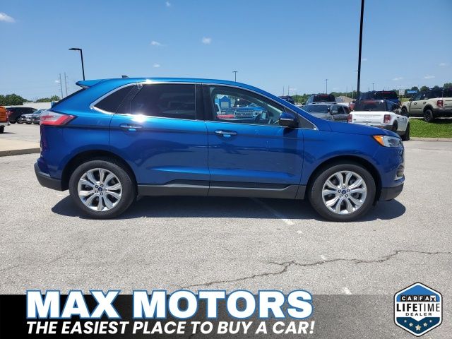 Used 2022 Ford Edge Titanium with VIN 2FMPK4K99NBA54717 for sale in Kansas City