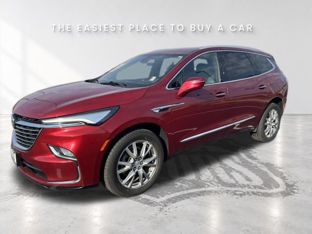 Used 2022 Buick Enclave Premium with VIN 5GAEVBKW3NJ118857 for sale in Kansas City