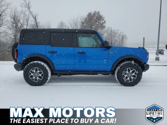 Certified 2025 Ford Bronco 4-Door Badlands with VIN 1FMEE9BP5SLA65283 for sale in Kansas City