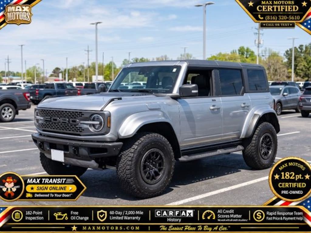 Certified 2024 Ford Bronco Raptor SUV