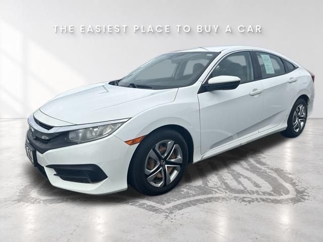 Used 2016 Honda Civic LX with VIN 19XFC2F56GE033473 for sale in Kansas City