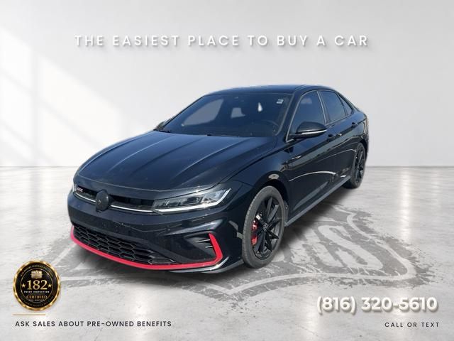 Used 2025 Volkswagen Jetta GLI Autobahn with VIN 3VW2T7BU7SM021207 for sale in Kansas City