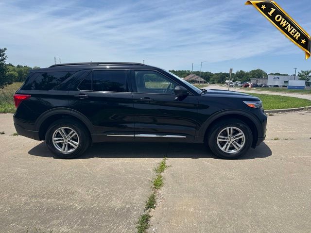 Used 2023 Ford Explorer XLT with VIN 1FMSK8DH5PGA77591 for sale in Kansas City