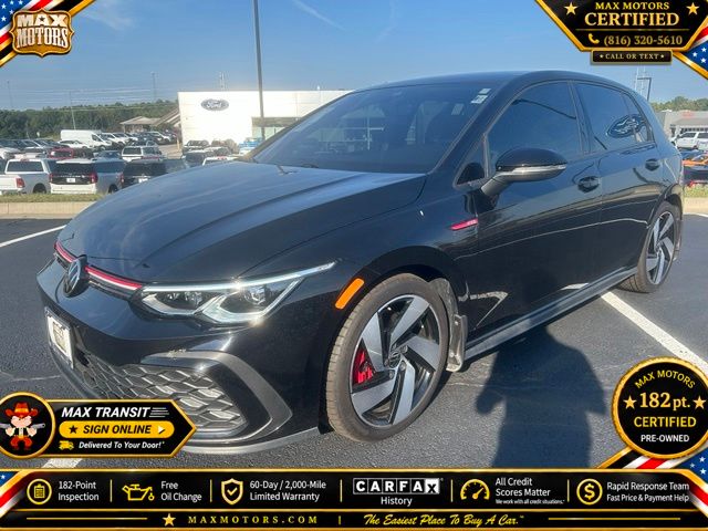 Used 2022 Volkswagen Golf GTI SE with VIN WVW287CD5NW189662 for sale in Kansas City
