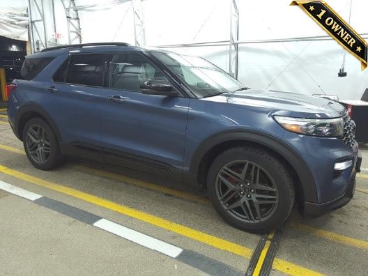 Used 2021 Ford Explorer ST with VIN 1FM5K8GC1MGA40496 for sale in Kansas City