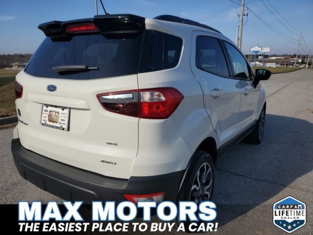 Certified 2020 Ford EcoSport SES SUV