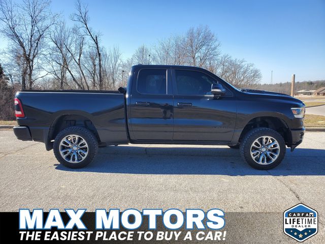 Used 2019 RAM Ram 1500 Sport with VIN 1C6SRFET2KN545585 for sale in Kansas City