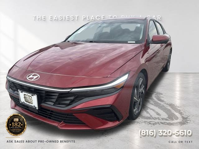 Used 2024 Hyundai Elantra Limited with VIN KMHLP4DG3RU834031 for sale in Kansas City