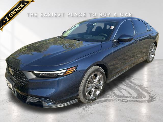 Used 2023 Honda Accord EX with VIN 1HGCY1F38PA055959 for sale in Kansas City