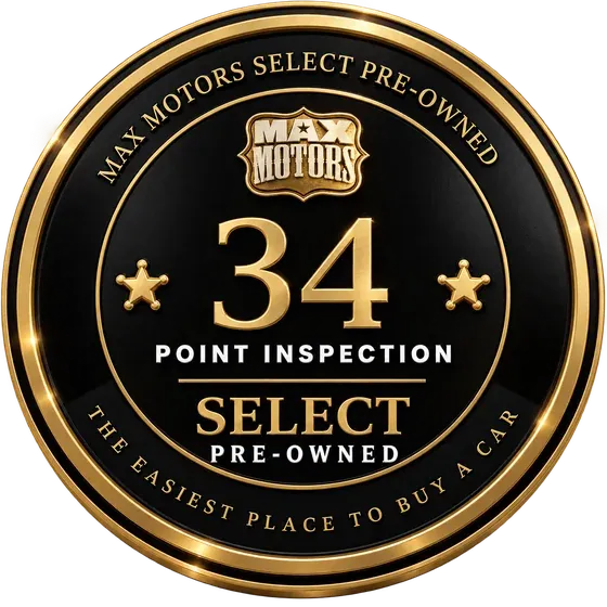 Max Select Pre-Owned - 34 Point Inspection