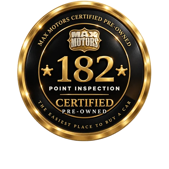 Max Certified Pre-Owned 182-Point badge