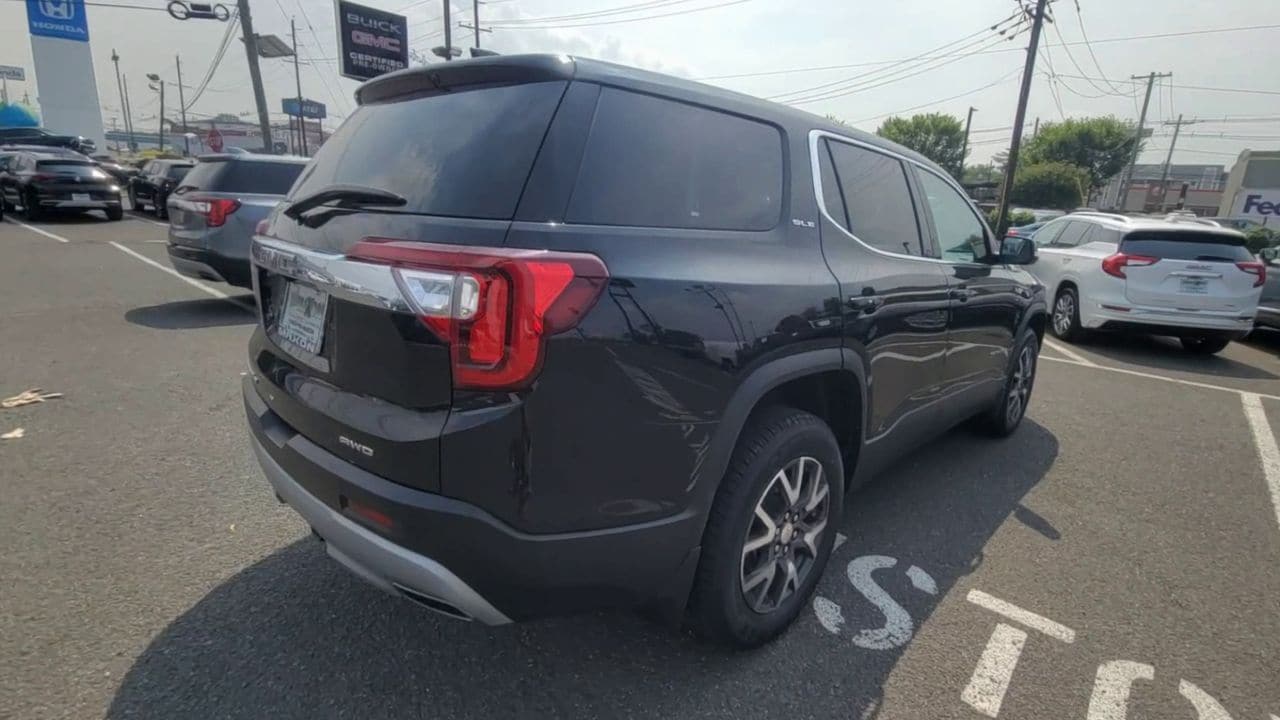 Used 2021 GMC Acadia SLE with VIN 1GKKNRLS2MZ172693 for sale in Union, NJ