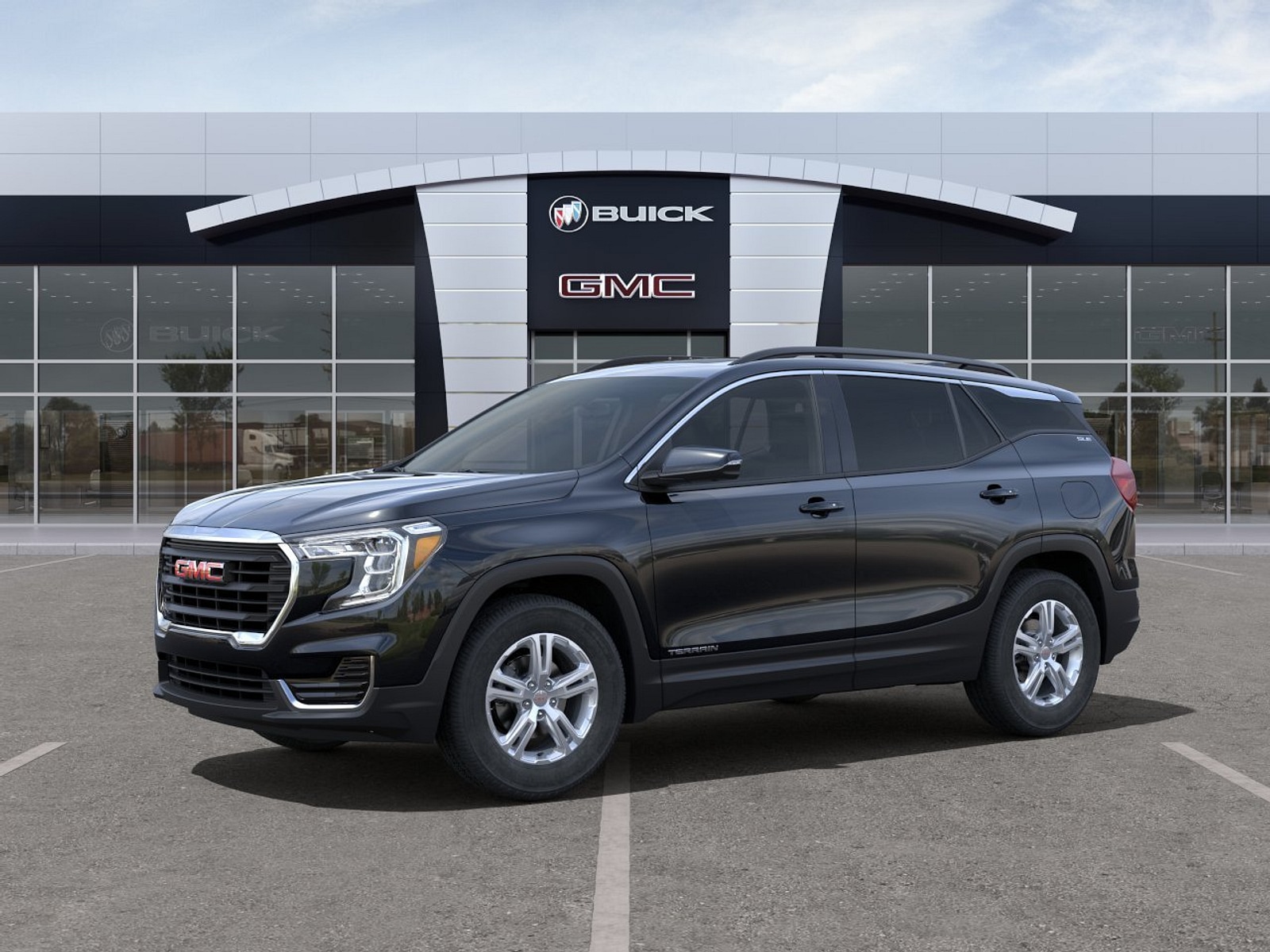 Used 2024 GMC Terrain SLE with VIN 3GKALTEG1RL286402 for sale in Union, NJ