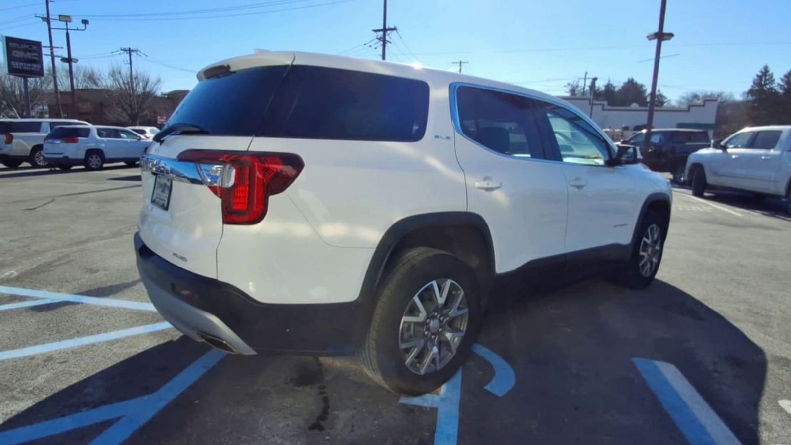 Used 2023 GMC Acadia SLE with VIN 1GKKNRL42PZ218030 for sale in Union, NJ