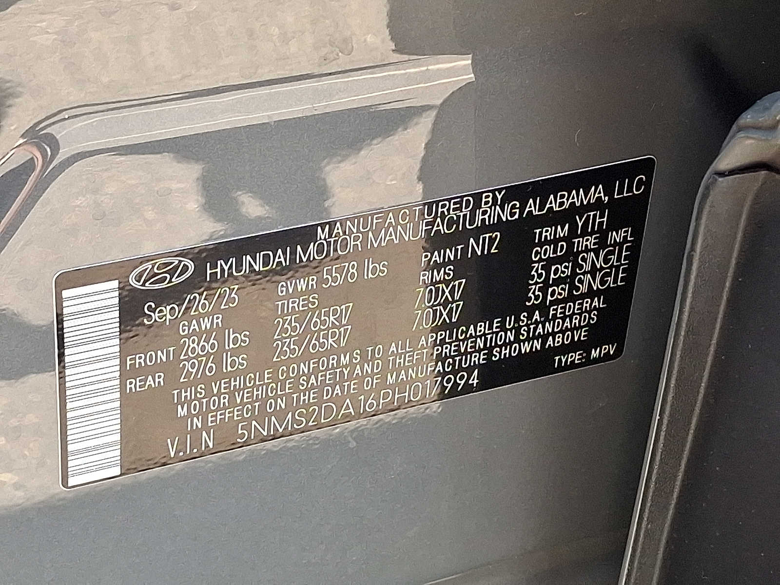 2023 Hyundai Santa Fe Blue - Photo 27