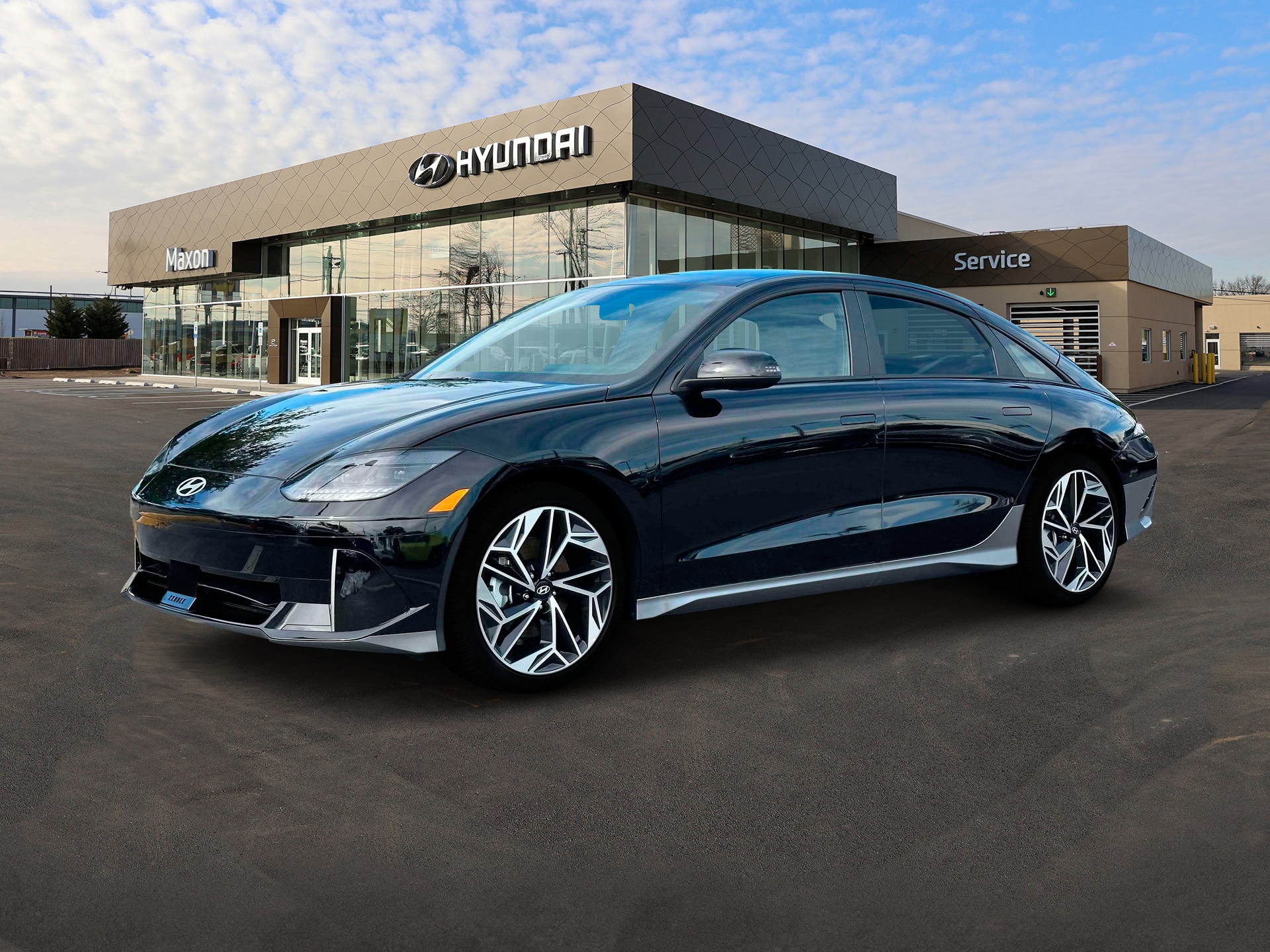 Used 2024 Hyundai IONIQ 6 SEL with VIN KMHM34AC3RA078803 for sale in Union, NJ