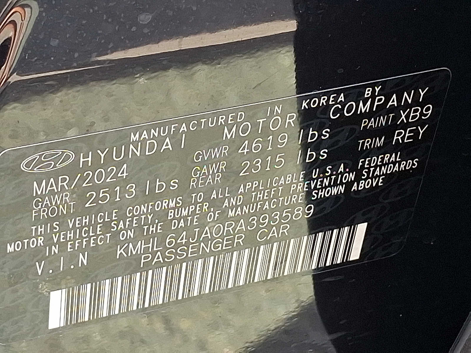 2024 Hyundai Sonata SEL - Photo 27