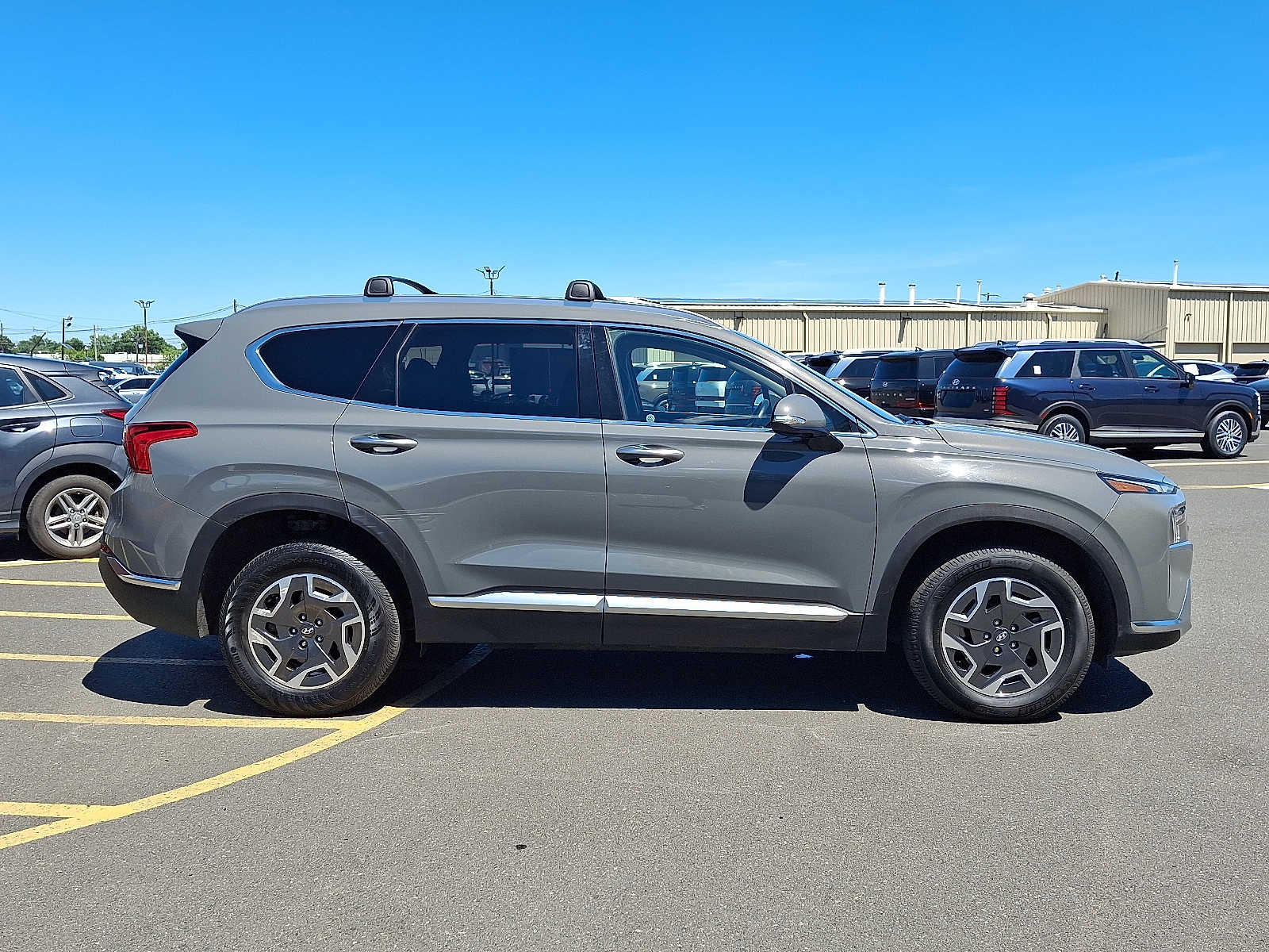 2023 Hyundai Santa Fe Blue - Photo 8