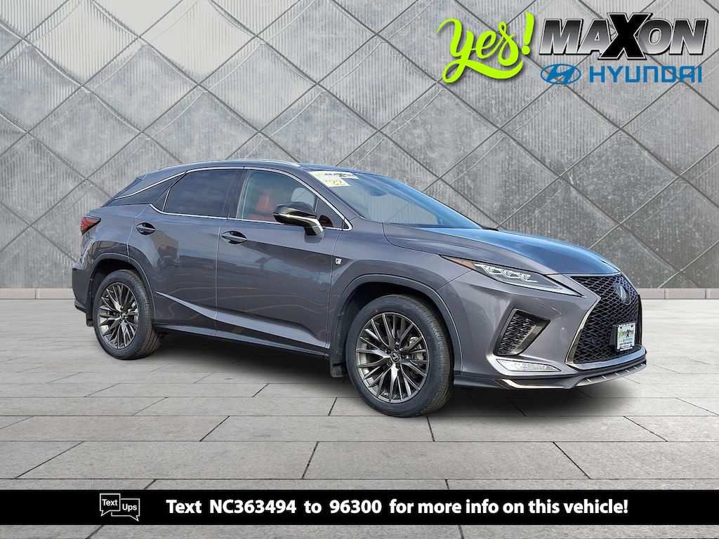 Used 2022 Lexus RX 350 F SPORT Handling SUV