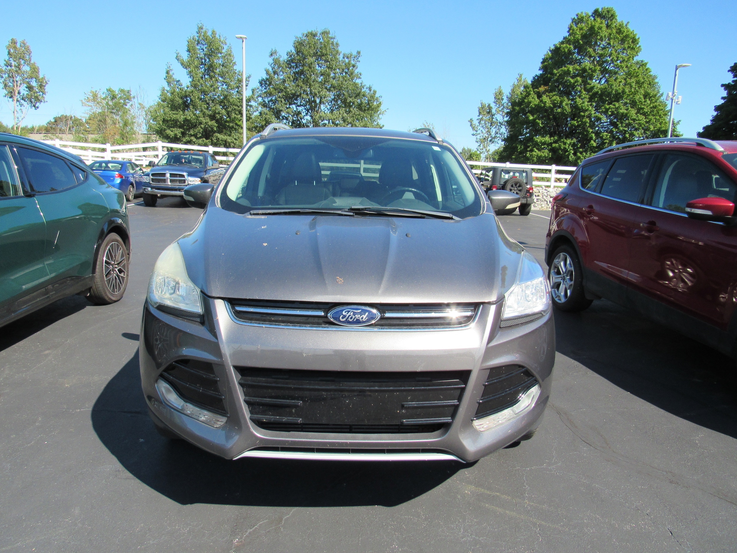 Used 2014 Ford Escape Titanium with VIN 1FMCU9J93EUC59189 for sale in Kendallville, IN