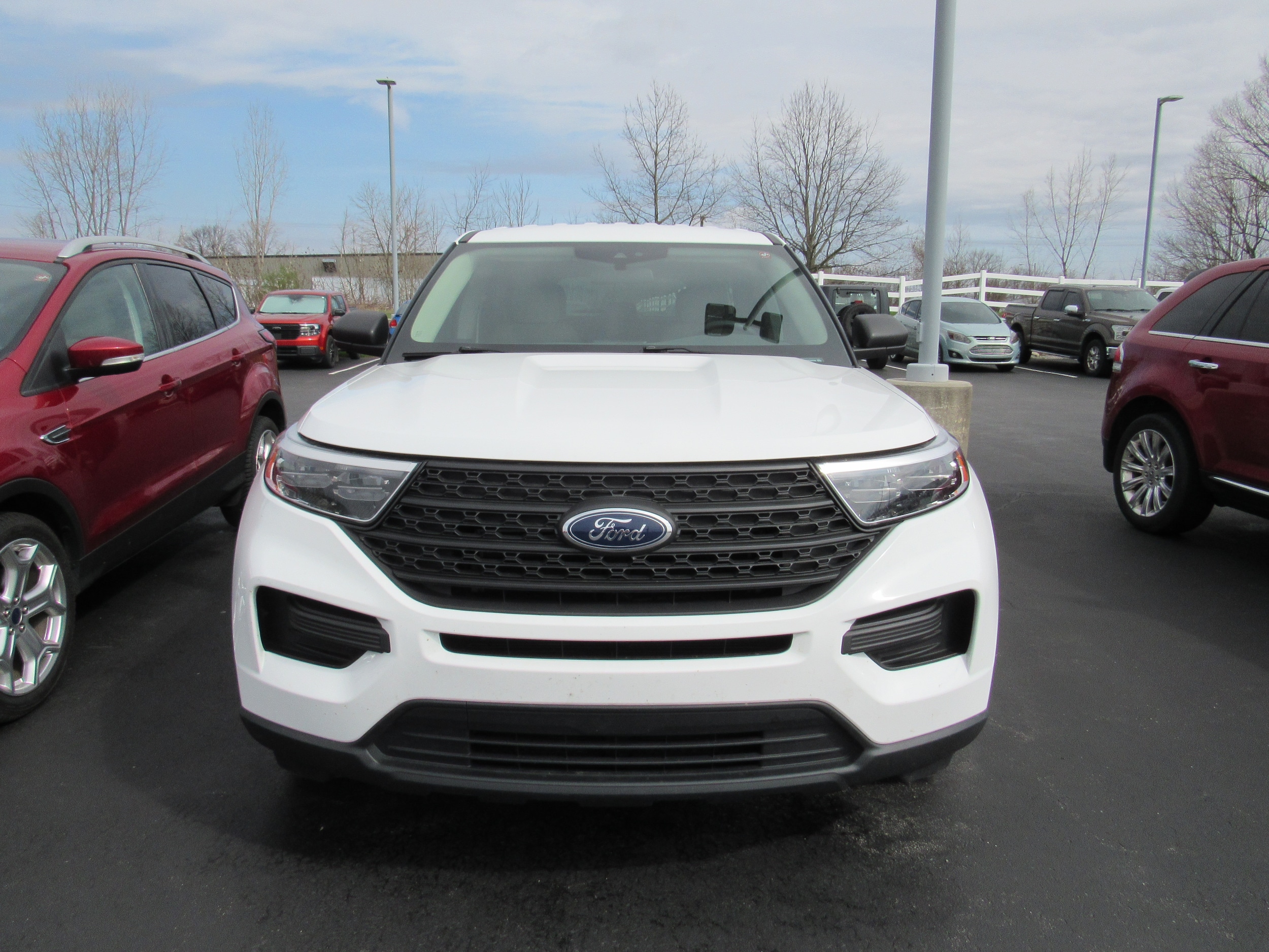 Used 2020 Ford Explorer Base with VIN 1FMSK8BH9LGC27358 for sale in Kendallville, IN