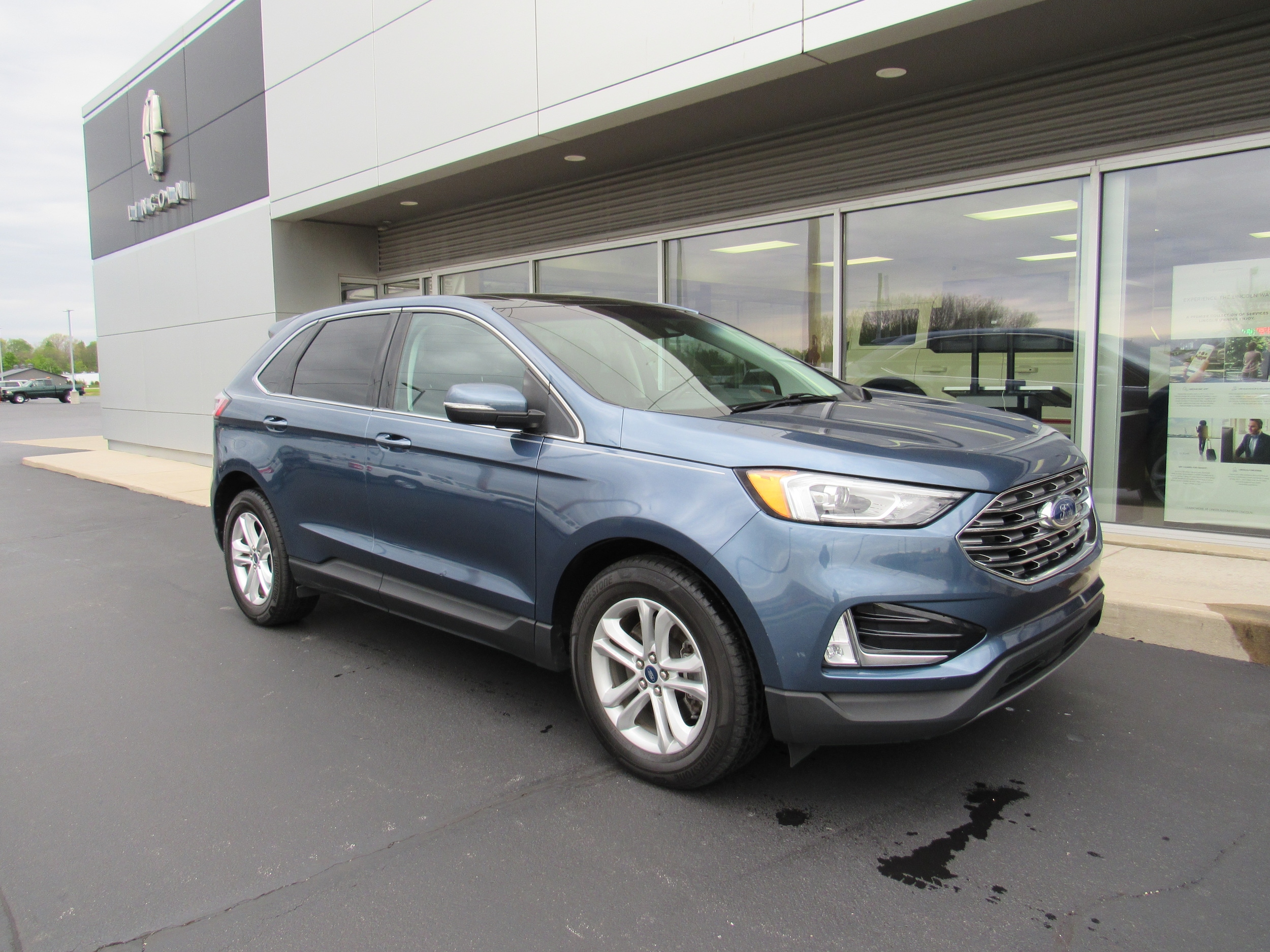 Used 2019 Ford Edge SEL with VIN 2FMPK4J94KBC00793 for sale in Kendallville, IN