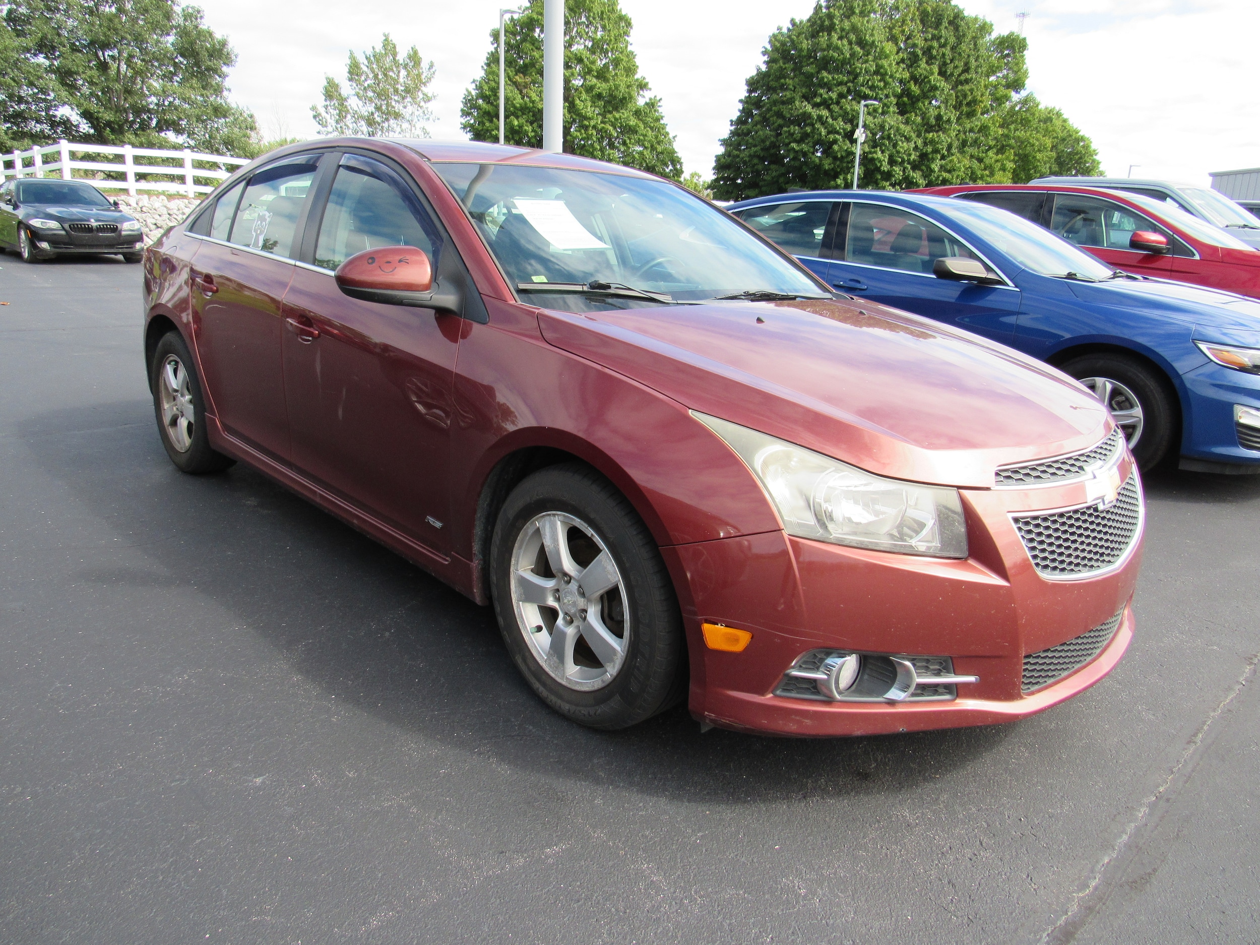 Used 2012 Chevrolet Cruze 1LT with VIN 1G1PF5SCXC7210725 for sale in Kendallville, IN