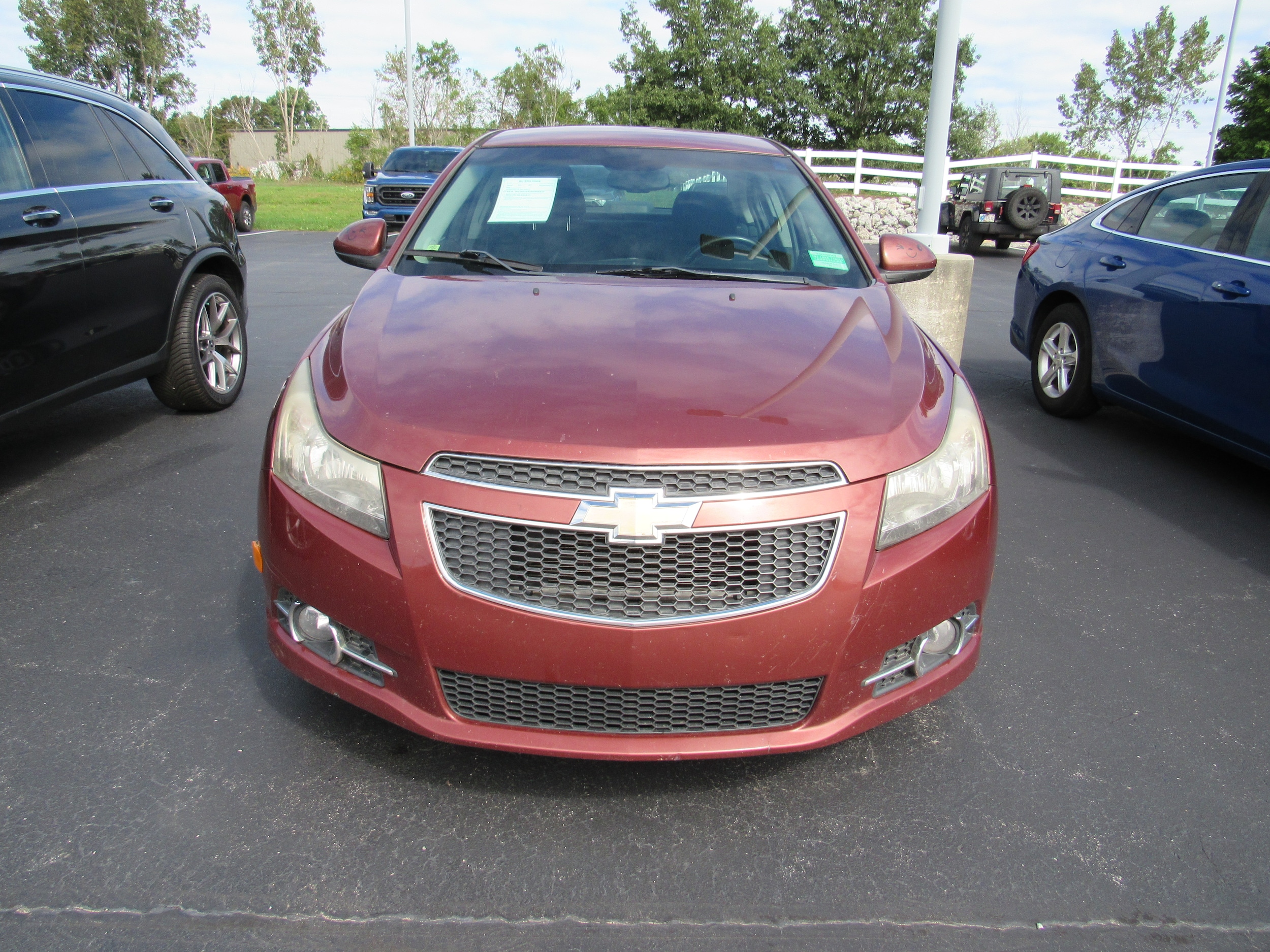 Used 2012 Chevrolet Cruze 1LT with VIN 1G1PF5SCXC7210725 for sale in Kendallville, IN