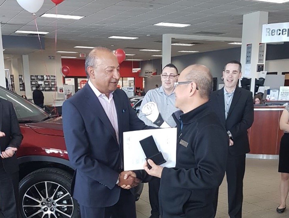 MAYFIELD TOYOTA HONOURED WITH 2018 TOYOTA PRESIDENT’S PRIDE AWARD