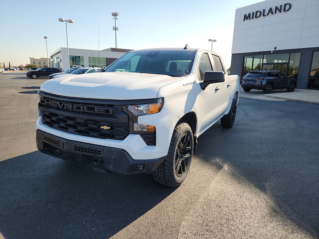 Used 2024 Chevrolet Silverado 1500 Custom Truck Crew Cab
