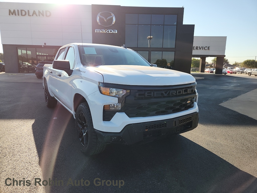 Used 2024 Chevrolet Silverado 1500 Custom Truck Crew Cab