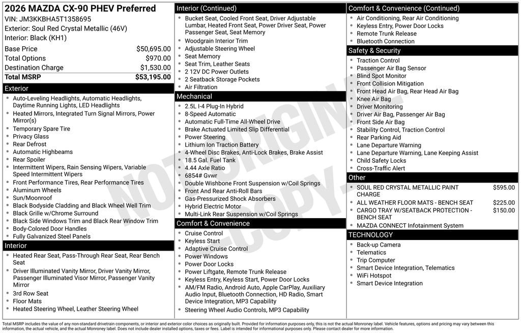 2026 Mazda CX-90 Preferred Package - Photo 4