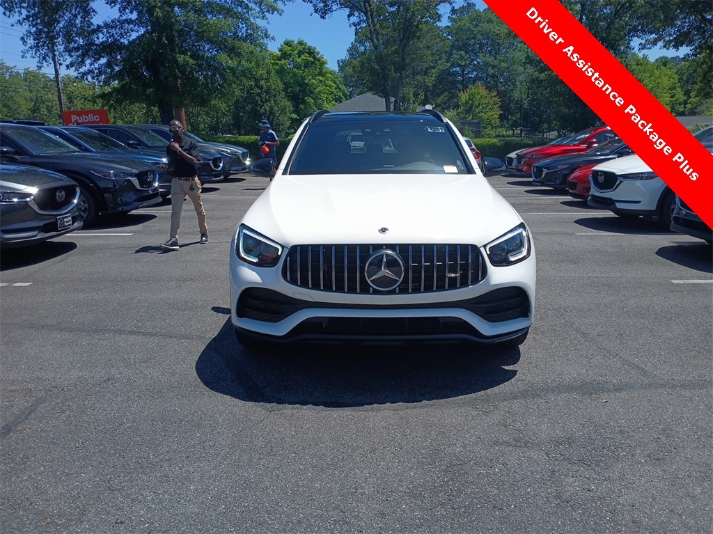 Used 2021 Mercedes-Benz GLC AMG GLC43 with VIN W1N0G6EB9MF896156 for sale in Roswell, GA