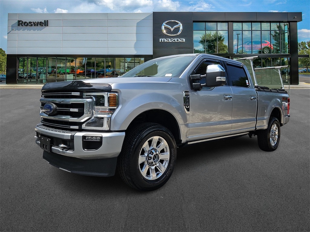 Used 2020 Ford F-250 Super Duty Platinum with VIN 1FT7W2BN2LEE72855 for sale in Roswell, GA