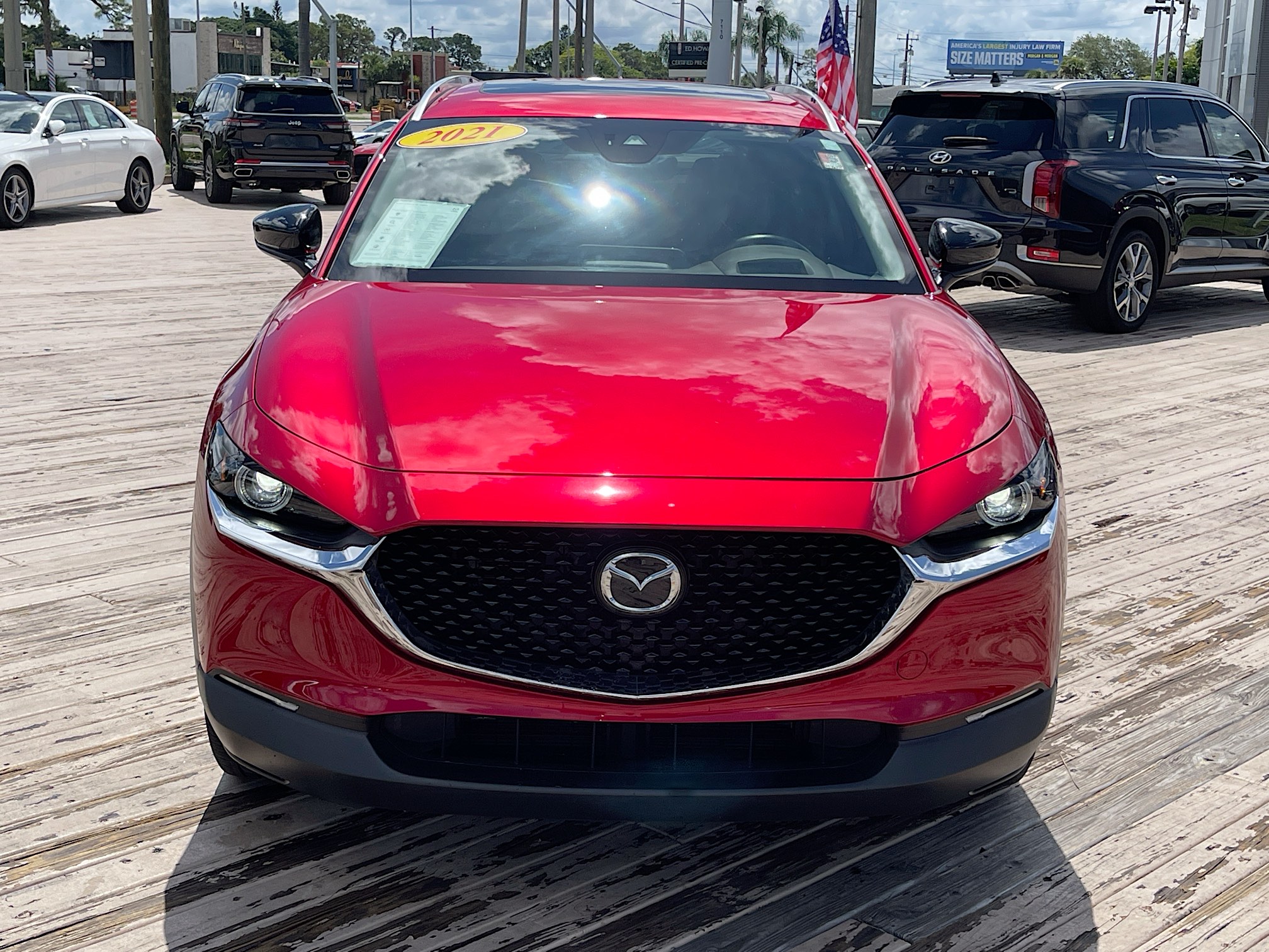 Used 2021 Mazda CX-30 Turbo Premium with VIN 3MVDMBDY0MM309485 for sale in Sarasota, FL