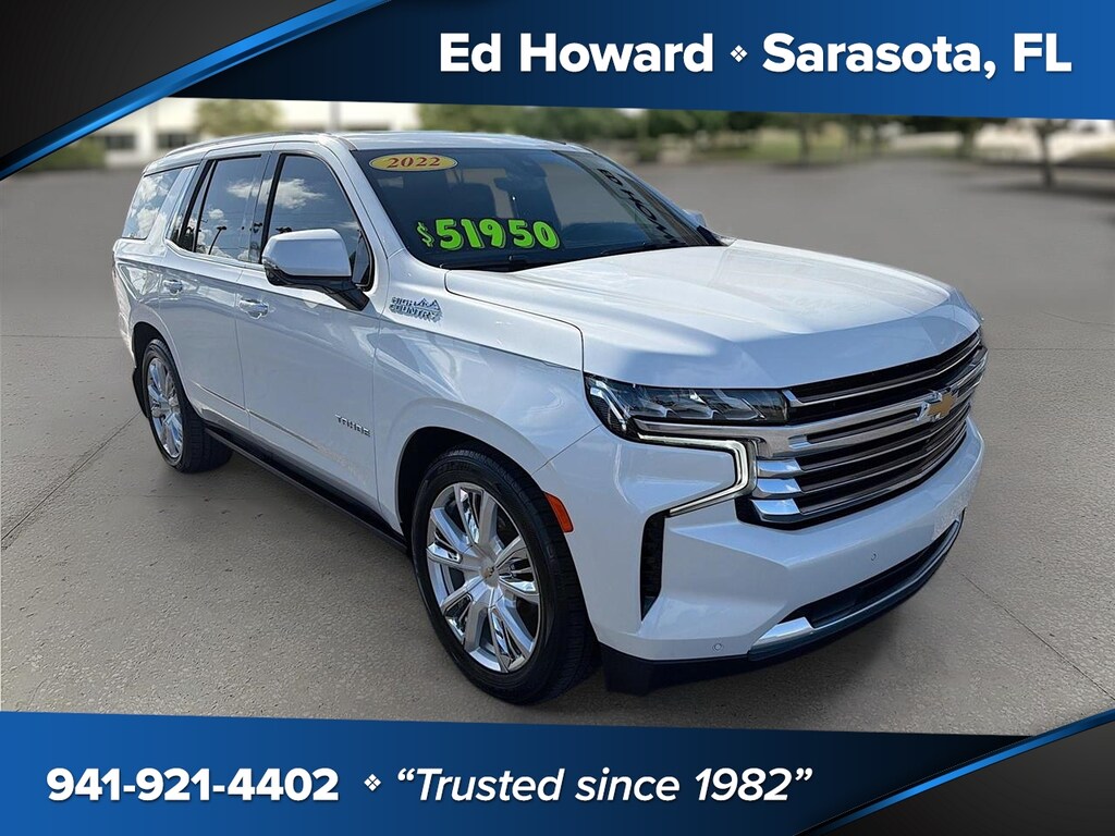 Used 2022 Chevrolet Tahoe High Country SUV