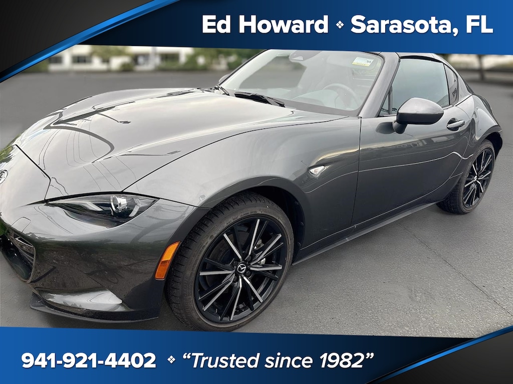 New 2025 Mazda MX-5 Miata RF Grand Touring CONVERTIBLE