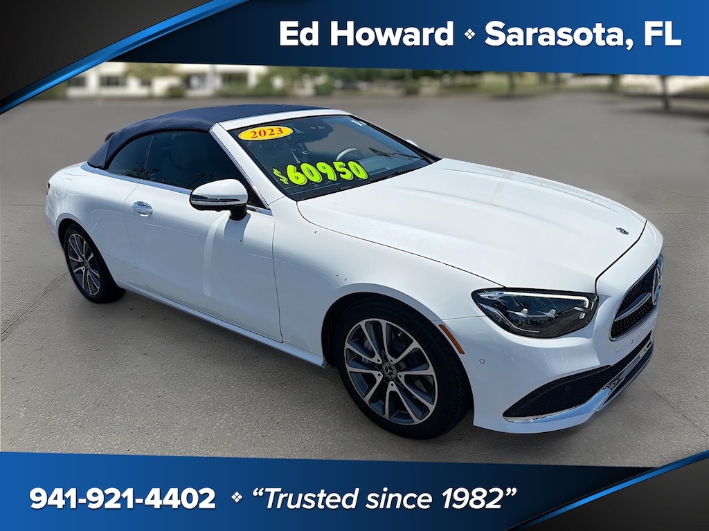 Used 2023 Mercedes-Benz E-Class 4MATIC Convertible