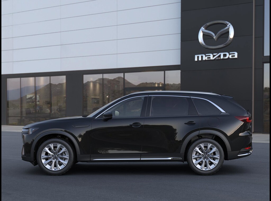 New 2024 Mazda CX90 Sport Utility 3.3 Turbo Premium AWD Jet Black Mica