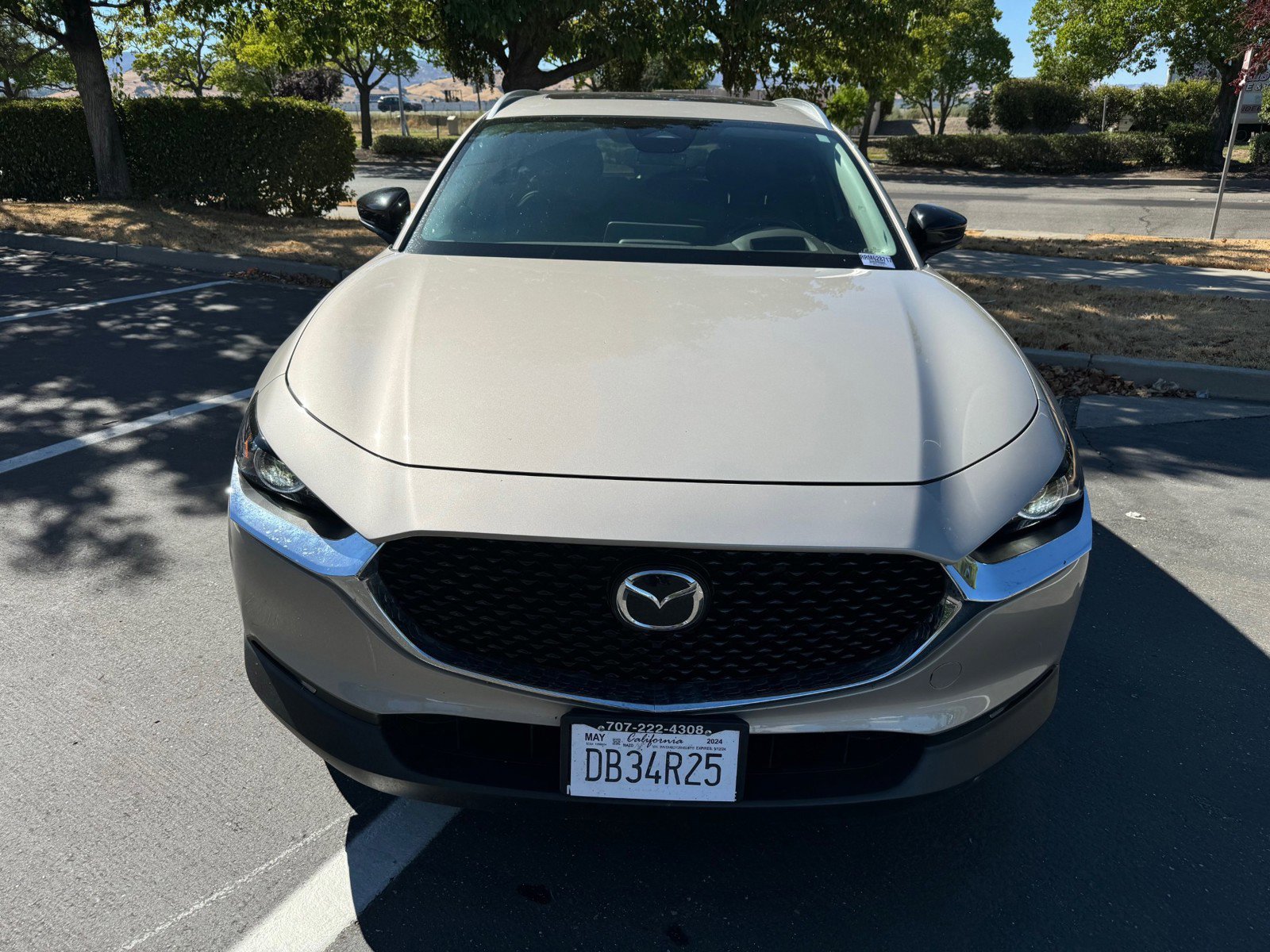 Certified 2024 Mazda CX-30 Turbo Premium with VIN 3MVDMBDY2RM628717 for sale in Vacaville, CA