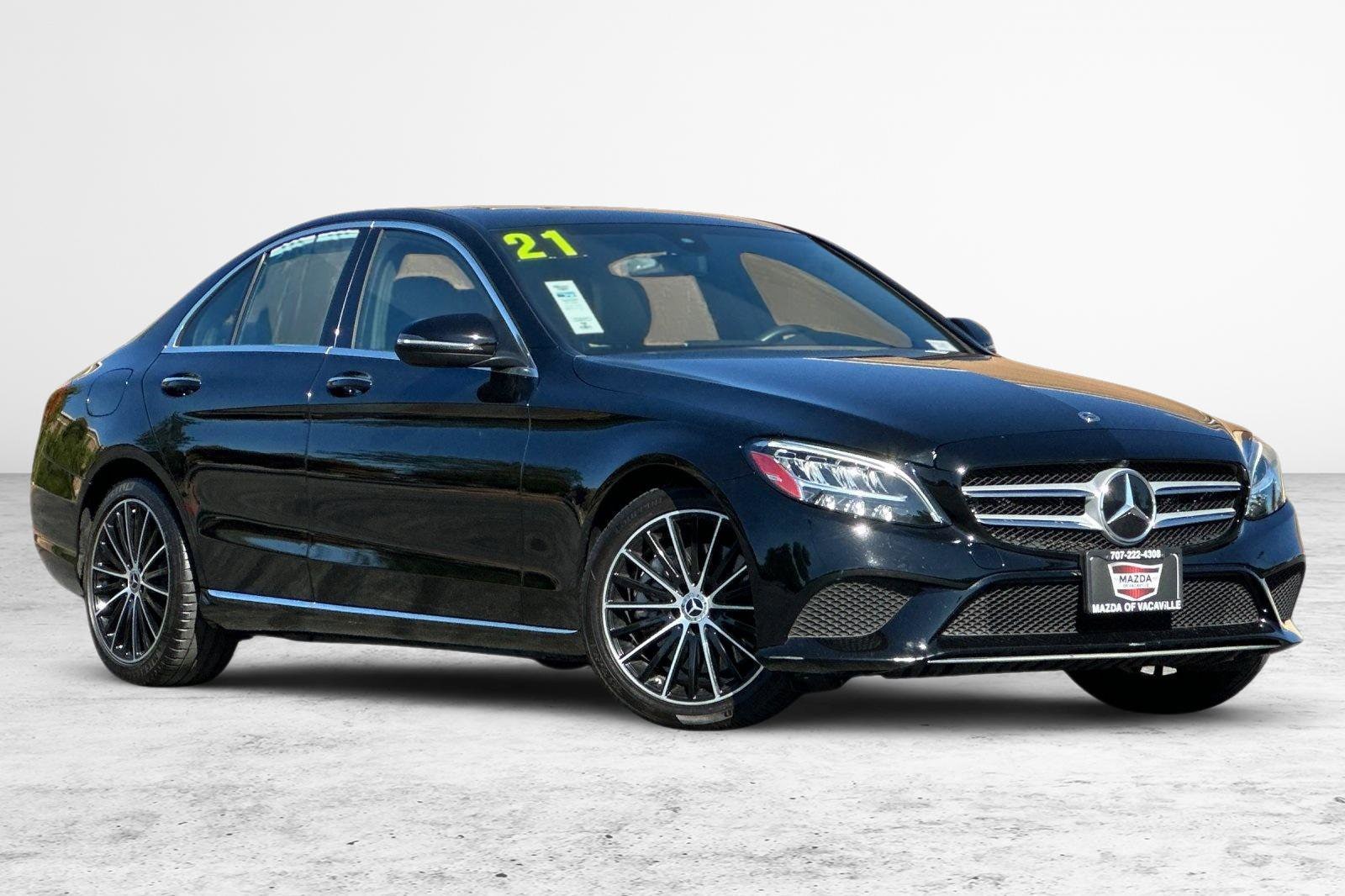 Used 2021 Mercedes-Benz C-Class Sedan C300 with VIN W1KWF8DB6MR636626 for sale in Vacaville, CA