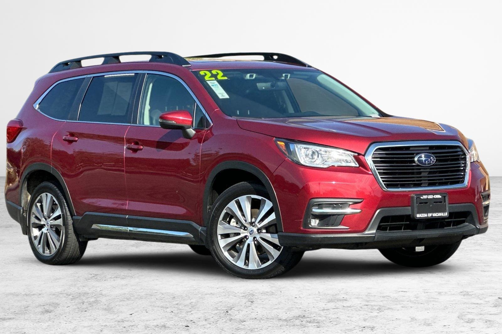 Used 2022 Subaru Ascent Limited with VIN 4S4WMAPD9N3464564 for sale in Vacaville, CA