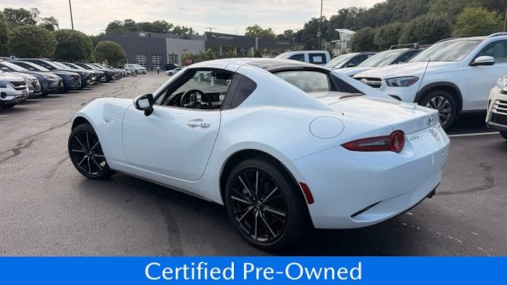 Certified 2025 Mazda MX-5 Miata RF Grand Touring Convertible