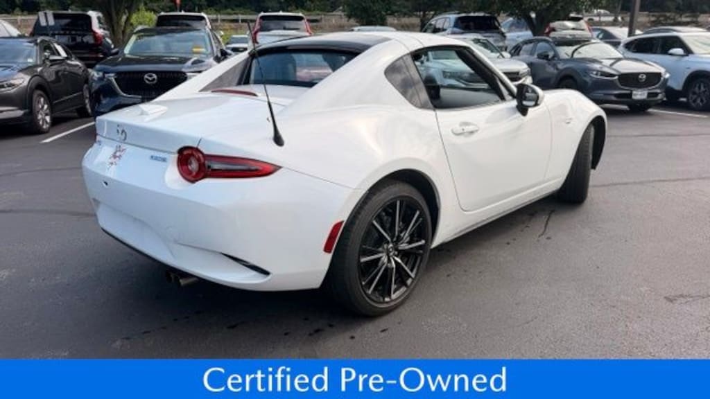 Certified 2025 Mazda MX-5 Miata RF Grand Touring Convertible